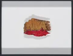 Armin Hartenstein, "mes amis de Emmanuel Bove", 2009, Collage auf Karton