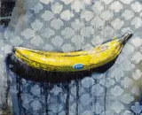 Katrin Heichel, Konvolut aus: "Schwimmer", "Vogelspinne", "Glühbirne", "Barbykopf" und "Kunst-Banane"