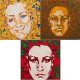 Katrin Heichel, "Goldkind" und zwei weitere Selbstportraits