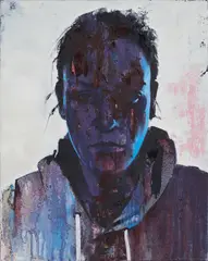 Katrin Heichel, "November / Sie" (Selbstportrait), 2013, Öl auf Leinwand