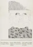 Two boys aged 23 and 24 by David Hockney, 1968, Offsetlithografie auf Papier, sold Oct 2019