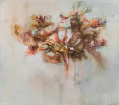 Fides Becker, "Rosette Ballhaus", 2009, Acryl und Eitempera auf Leinwand