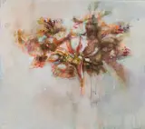 Fides Becker, "Rosette Ballhaus", 2009, Acryl und Eitempera auf Leinwand