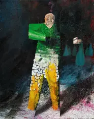 "23:15" by Julius Hofmann, 2010, Acryl auf Leinwand, sold Oct 2020