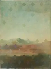 Anna Hughes, "Blindspot #1", 2011, Öl auf Leinwand