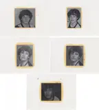 Daniel Behrendt, Acht Jahre Zukunft [1-5], 2008, Öl auf Papier