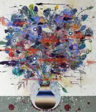 Christian Achenbach, Vanitas, 2009, Mischtechnik auf Leinwand