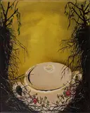 Michal Jankowski, "Zupa z trupa" (Leichensuppe), 2010, Öl auf Leinwand