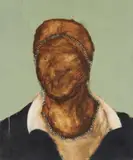 Michal Jankowski, "czlowiek lis" (Fuchsmann), 2008, Öl auf Leinwand