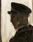 Michal Jankowski, "Portier", 2008, Öl auf Leinwand