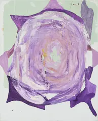 Olav Christopher Jenssen, Grenadine Painting / Amos, Öl auf Leinwand