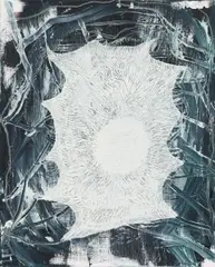 Olav Christopher Jenssen, Grenadine Painting: Tasmanie, 2011, Öl auf Leinwand