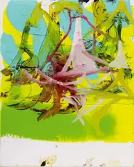 Olav Christopher Jenssen, Primula, 2005/2006, Öl auf Leinwand