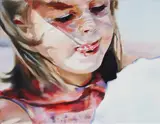 Joanna Jesse, Zuckerwatte, 2009, Öl auf Leinwand