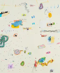 Jens Joneleit, "Fringe dweller", 2012, Mischtechnik auf Karton