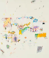 Jens Joneleit, "Dwindle", 2012, Mischtechnik auf Karton