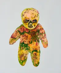 Yoo Junghyun, Breath 10, 2005, Acryl auf Leinwand