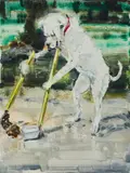 Tina Kämpe, Ohne Titel, 2010, Öl auf Leinwand