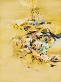 Darina Karpov, Ohne Titel, 2007, Gouache und Acryl auf Holz