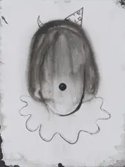 Andrey Klassen, "Partyqueen", 2011, Tusche auf Papier