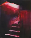 Robert Klümpen, Stairway to Hell, 2009, Mischtechnik auf Leinwand