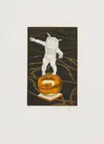 Karin Kneffel, Amor, 2006, Farbradierung auf Velin