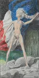 Olrik Kohlhoff, Ohne Titel (Barbie), 2008, Buntstift auf Papier