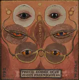 Oczy (Augen) by Wlodzimiera Kolk-Topczewska, 1992, Leder, Glas und Acryl auf Hartfaserplatte, sold Mar 2020