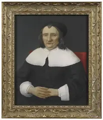 Matej Košir, Nach Dirck Druijf: Portrait einer alten Frau, 2009, C-Print auf Platte aufgezogen