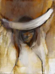 "Innocence" by Anna Kott, 2011, Öl auf Leinwand, sold Oct 2020