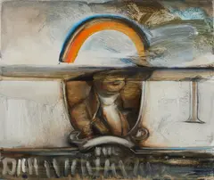 Anna Kott, "Reflection", 2013, Öl auf Leinwand