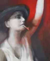 Revolution by Anna Kott, 2010, Öl auf Leinwand, sold Oct 2019