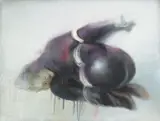 Anna Kott, "the end", 2010, Öl auf Leinwand