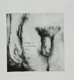 Clemens Krauss, Time is running out, 2003, Radierung auf Bütten