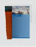 Peter Krauskopf, Ohne Titel, 2010, Collage auf Leinen und Pappe