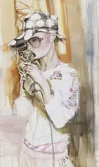 Marianna Krüger, Born 2b free, 2006, Acryl auf Leinwand