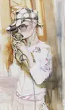 Marianna Krüger, Born 2b free, 2006, Acryl auf Leinwand