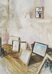 Marianna Krüger, "Partisan", 2007, Öl und Acryl auf Leinwand