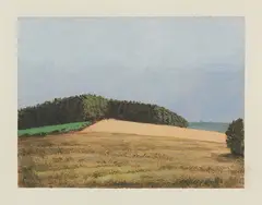 Markus Matthias Krüger, "Waldeck", 2012, Acryl auf Papier