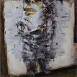 Paweł Książek, "N.N. 31", 2008, Öl auf Leinwand
