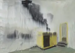 Stefan Kübler, "Brenner", 2008, Acryl auf Leinwand