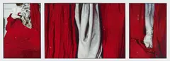Zofia Kulik, "Mojzesz - marmur i szarfa" (Moses - Marble and Sash), 1968-71/2014, Inkjet-print