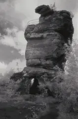 Andreas Lang, "Drachenfels", 2002, Pigment Print