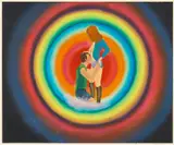 Corinne von Lebusa, "I wanna be your delight", 2012, Mischtechnik auf Malkarton
