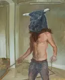 James Lloyd, "Minotaur", 2011, Öl auf Leinwand