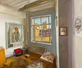 James Lloyd, "The Studio", 2009, Öl auf Leinwand