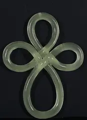 Vera Lossau, Ohne Titel (kleines Kreuz), 2012, Kunstharz und Pigment