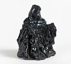 Vera Lossau, Ohne Titel (Mönch), 2011, Mixed Media