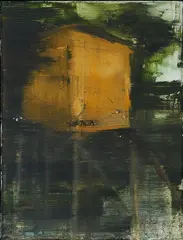 Kai Mailänder, "Wachturm", 2010, Öl auf Leinwand