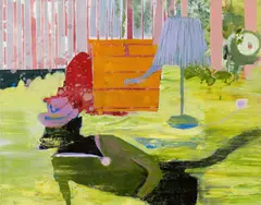 Bettina Marx, "Komode", 2006, Öl auf Leinwand